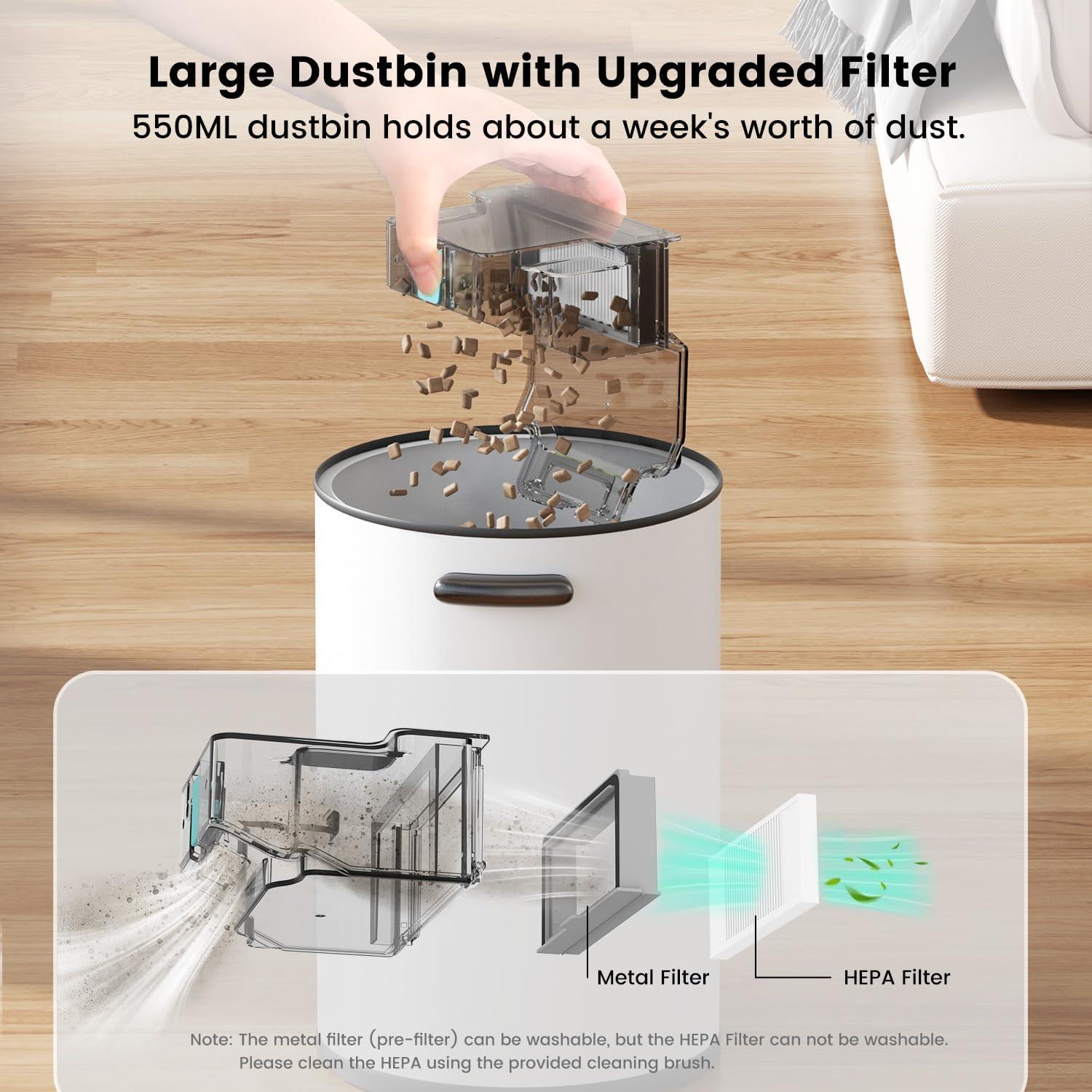 image:imageLefant 4PCS Hepa Filter Replacement Accessories for Lefant M310 Robot Vacuum Cleaner