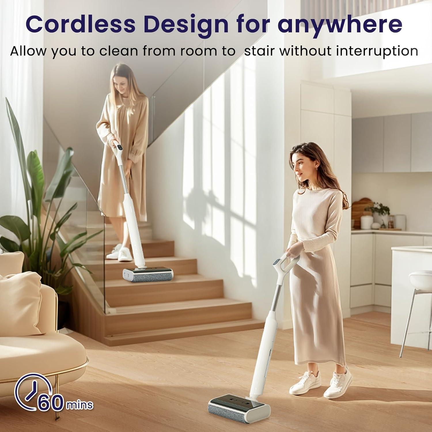 image:imageLefant Cordless Wet Dry Vacuum MopVacuum Cleaner for Home with 60 Mins Runtime180 LayFlat2 Adjustable Cleaning ModesAntiTangleLightweight Stick Vacuum for CarpetPet HairHardwood Floor LS100Medium