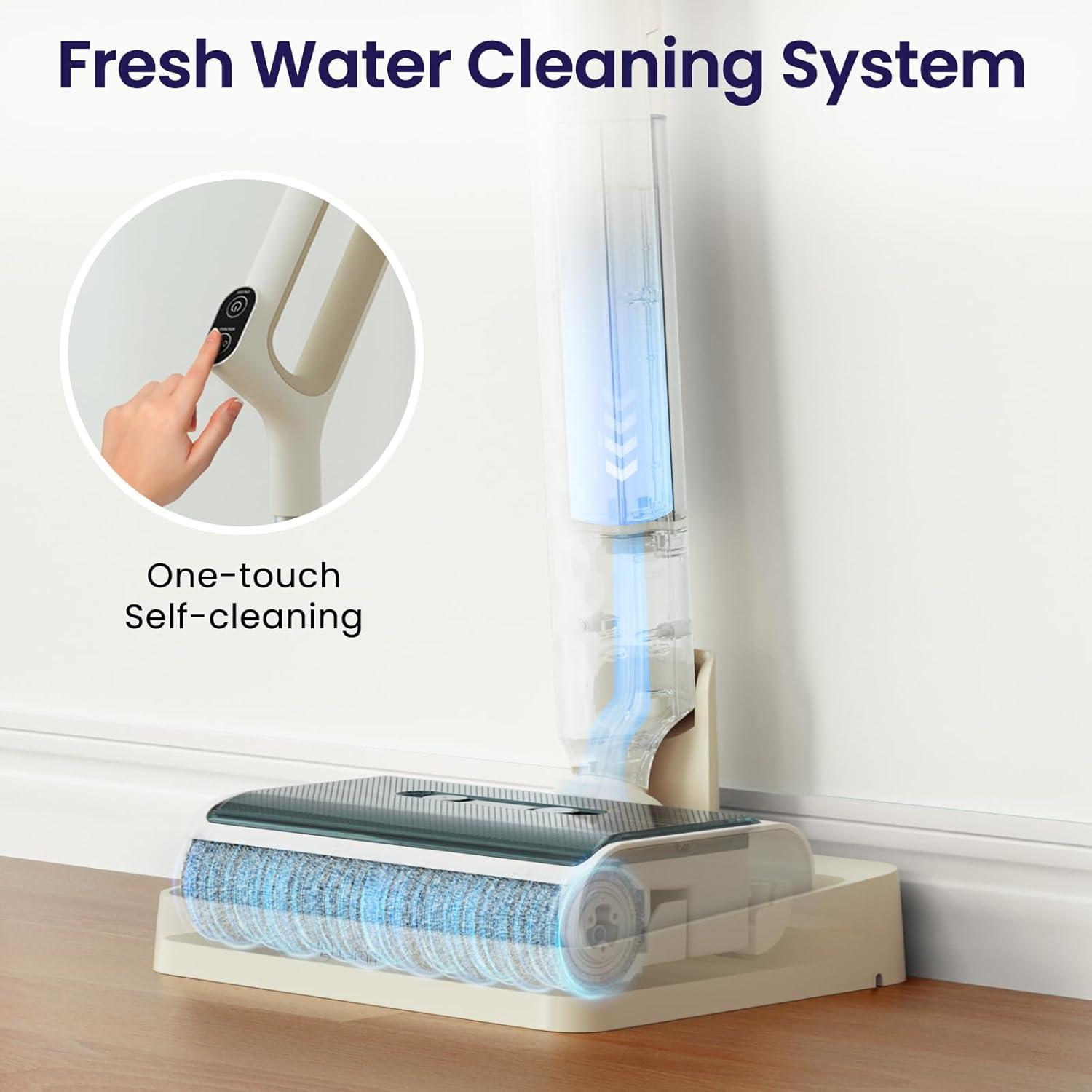 image:imageLefant Cordless Wet Dry Vacuum MopVacuum Cleaner for Home with 60 Mins Runtime180 LayFlat2 Adjustable Cleaning ModesAntiTangleLightweight Stick Vacuum for CarpetPet HairHardwood Floor LS100Medium