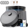 image:imageLefant LiDAR Robot Vacuum and Mop 20000Pa Suction 90Day SelfEmptying Obstacle Avoidance Auto Mop WashingampDrying AllinOne for Pet Hair Carpet 5G WiFi AlexaAPPiWatch Control M3 Max