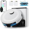 image:imageLefant LiDAR Robot Vacuum and Mop75Day SelfEmptying6000Pa Powerful SuctionCustomized CleaningHome Mapping 140 Min Runtime Roller Brush for Carpet24G5G WiFiAlexaAPPiWatchM2 Plus