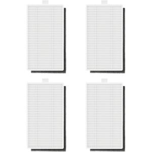 Lefant 4 Filters & 4 Filter Sponges Replacement Kit Only for Lefant M330 Pro Robot Vacuums